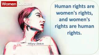 Human rights are women's rights, and -  Top Women Quotes By - Hillary Clinton