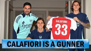 Official !!! Welcome Riccardo Calafiori To Arsenal !!!