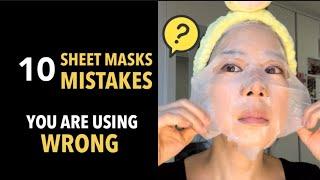 How to use SHEET MASK Properly | Korean Sheet Masks Do’s & Don’t for GLASS SKIN