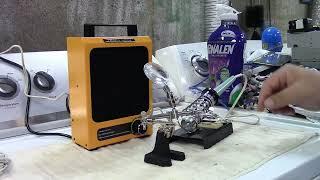 Solder Fume Extractor All Metal Fan With Great Startup Sound