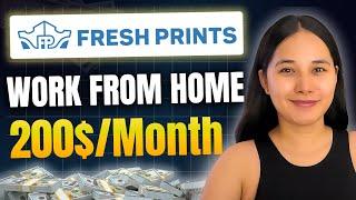 Earn $200/Month from Home in 2025!  Top Online Jobs Fresh Prints – Work From Home Now!