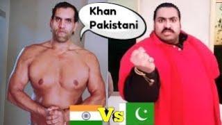 Great Khali & fake Khan baba / Kristen world