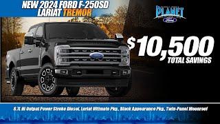 New 2024 Ford F-250 Super Duty Lariat Tremor Offer | $10,500 Savings | Ford Dealer in Dallas, TX