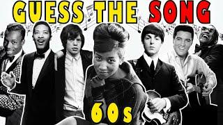 Guess The 60s Songs  The Song Everyone Knows | Music Quiz