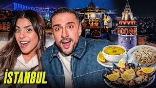 İSTANBUL GECE SOKAK LEZZETLERİ VLOG !