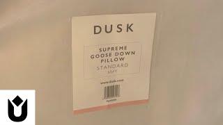 DUSK Supreme Goose Down Pillows Unboxing [#ASMR]