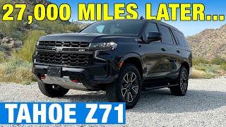 27,000 Miles in Our 2022 Chevy Tahoe Z71 | Long-Term Test Update | Likes, Dislikes & More