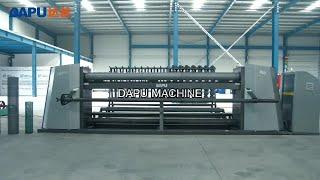 Hexagonal wire mesh making machine