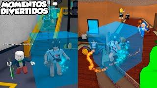 TROLLEANDO como CONGELADA en MURDER MISTERY 2 Cubo de Hielo (Momentos Divertidos) MM2 Roblox