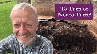 Turn Compost Once with Less Effort, what turning means and why it can help