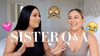 SISTER Q&A PART 2 - Boyfriends, Who's Older, Weight Loss, & More! HILARIOUS