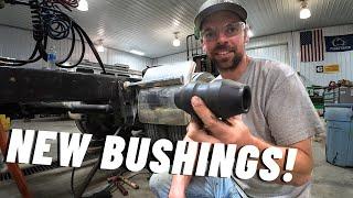 New Bushings on a Neway Air Ride Suspension | Working on the Ford LTL 9000