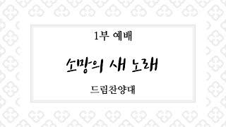 [광교꿈의교회] 2023/06/18 드림 찬양대 - 소망의 새 노래
