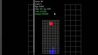 CPU Struggles to Train Tetris AI