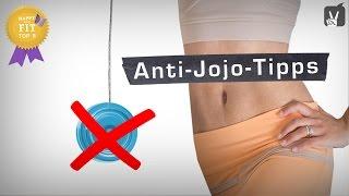 Anti Jojo Effekt: Top 5 Tipps von Prof. Ingo Froböse!