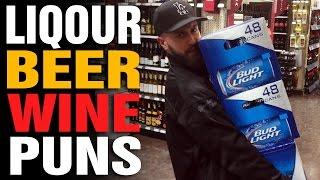 Guys make puns in liqour store | The Pun Guys