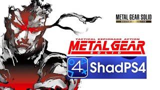 SHADPS4 0.5 - Metal Gear Solid 1 - Perfect Visuals - No Sound