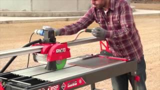 Tilers Online Rubi DV-200 1000 Bridge Saw