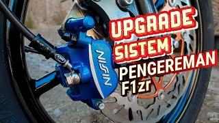 PASANG SELANG REM HEL PADA MOTOR F1ZR !!! | Bengkel Kecut