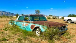 ABANDONED galaxie sitting 22 years in a field? will it RUN?