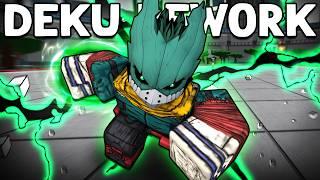 The DEKU REWORK is Actually AWESOME in Heroes Battlegrounds