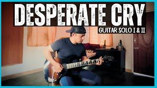 Desperate Cry | Guitar SOLO I & II | With Backing Track