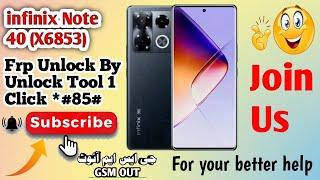 Infinix  Note 40 frp bypass new trick 2024 | infinix note 40 frp bypass | Infinix X6853 imei repair