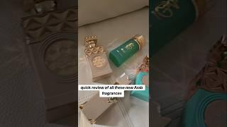 WHAT ARE THESE NEW ARAB PERFUMES DUPING? #perfume #dupes