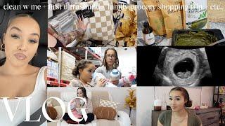 VLOG - pregnancy update + decorating for fall + DIY hair mask + grocery shopping + P.O. box + etc..