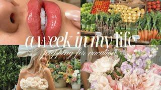 weekly vlog: preparing for vacation, getting lip blushing and packing for NY