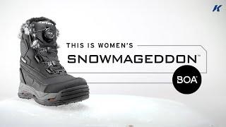 This is Women's Snowmageddon BOA® | Korkers Winter Boots