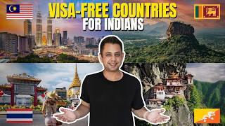 Top 10 Visa-Free Countries for INDIANS in 2025 | Thailand, Malaysia & More