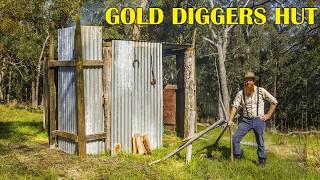 How Australian Bushmen lived in the Gold Rush / Shelter Build & Camp