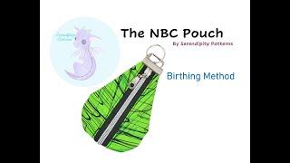 Birthing Method - NBC Key Fob Pouch by Serendipity Patterns