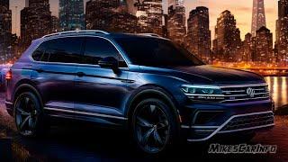  AT NIGHT: REFRESHED Volkswagen Tiguan SEL R-Line - Interior & Exterior Lighting Overview