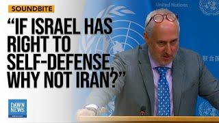 Journalist questions UN Spokesperson on Israel-Iran tensions | Dawn News English