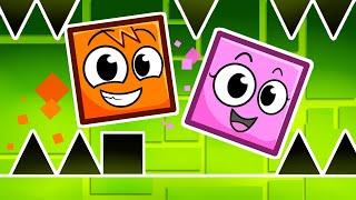 Sprunki Plays GEOMETRY DASH!