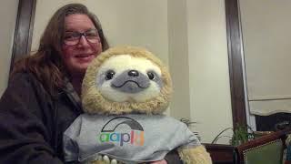 Slow Down and READ with Ms. Power, Niven and Sloth Friend