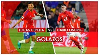 Lucas Cepeda vs Dario Osorio | duelo de Golazos #seleccionchilena #zurdazos