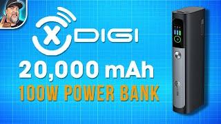 XDIGI  20000mAh, 100W Power Bank!