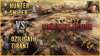 CoH3 2v2 | Cast | Hunter & Sniper vs Oziligath & Tirant