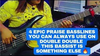 4 Epic Praise basslines you can always use on Double Double  this bassist is something else 