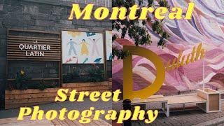 Montreal Street Photography