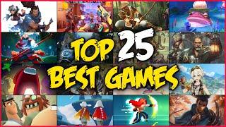 Top 25 Mobile Games In 8 Minutes