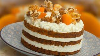 Incredibly Moist Carrot Cake Recipe Homemade Carrot Cake Soft & moist Tasty with Liza Glinskaya