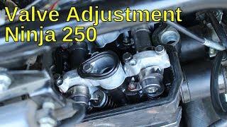 Valve Adjustment Ninja 250