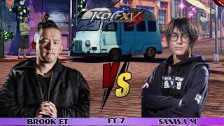 KOF XV ET  (Duolon, Gesse, Goenitz) Vs Sanwa M' (Yashiro, Gesse,Ryo) #kofxv High level.