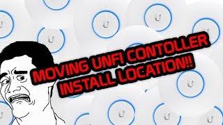 Ubiquiti - Moving the UniFi Controller Install Location!!!