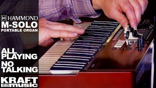 Hammond M-solo Organ - All Playing, No Talking