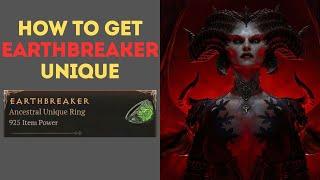 How to Get Earthbreaker Unique in Diablo 4